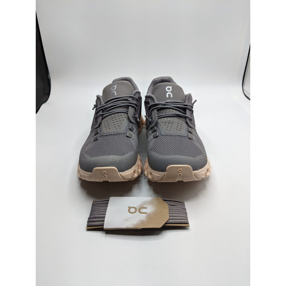 On Women's Cloud 5 Sneakers, Zinc/Shell, Size 6 Medium US - Picture 4 of 10